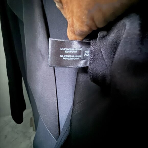 PROENZA SCHOULER BLACK DRESS- size 12. like BRAND NEW. wore ONCE. STUNNING. - Picture 6 of 14